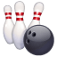 Bowling smiley U+1F3B3 Bowling smiley U+1F3B3