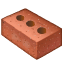 Baksteen emoji U+1F9F1 Baksteen emoji U+1F9F1