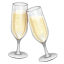 Champagneglazen Whatsapp U+1F942 Champagneglazen Whatsapp U+1F942