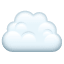 Wolk emoji U+2601 Wolk emoji U+2601