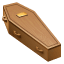 Doodskist emoji U+26B0 Doodskist emoji U+26B0