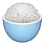 Rijst emoji U+1F35A Rijst emoji U+1F35A