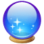Glazen bol emoji U+1F52E Glazen bol emoji U+1F52E