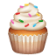 Cupcake emoji U+1F9C1 Cupcake emoji U+1F9C1