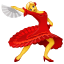 Dansende vrouw emoji U+1F483 Dansende vrouw emoji U+1F483