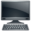 Computer emoji U+1F5A5 Computer emoji U+1F5A5