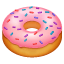 Donut emoji U+1F369 Donut emoji U+1F369