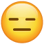Emoji met uitdrukkingsloos gezicht U+1F611 Emoji met uitdrukkingsloos gezicht U+1F611