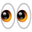 Ogen emoji U+1F440 Ogen emoji U+1F440