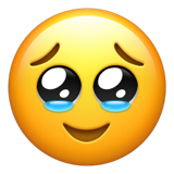 Emoji vochtige ogen U+1F979 Emoji vochtige ogen U+1F979