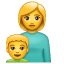 Moeder zoon Whatsapp U+1F469 U+1F466 Moeder zoon Whatsapp U+1F469 U+1F466