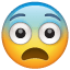 Angstige emoji U+1F628 Angstige emoji U+1F628