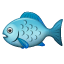 Vis emoji U+1F41F Vis emoji U+1F41F