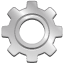 Tandwiel emoticon U+2699 Tandwiel emoticon U+2699