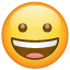 Grijnzende emoji U+1F600 Grijnzende emoji U+1F600