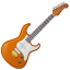 Gitaar emoji U+1F3B8 Gitaar emoji U+1F3B8