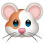 Hamster emoji U+1F439 Hamster emoji U+1F439