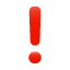 Uitroepteken emoji U+2757 Uitroepteken emoji U+2757