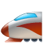 Trein emoji U+1F685 Trein emoji U+1F685