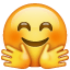 Emoji met handen U+1F917 Emoji met handen U+1F917
