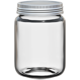 Glas met dop Emoticon U+1FAD9 Glas met dop Emoticon U+1FAD9