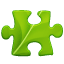 Puzzelstukje U+1F9E9 Puzzelstukje U+1F9E9