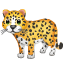 Luipaard emoji U+1F406 Luipaard emoji U+1F406