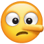 Emoji met lange neus U+1F925 Emoji met lange neus U+1F925