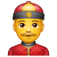 Man met pet U+1F472 Man met pet U+1F472