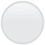Witte cirkel Whatsapp U+26AA Witte cirkel Whatsapp U+26AA