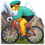 Mountainbike emoji U+1F6B5 Mountainbike emoji U+1F6B5