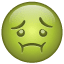 Groene kots emoji U+1F922 Groene kots emoji U+1F922