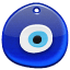Boze oog amulet U+1F9FF Boze oog amulet U+1F9FF
