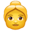 Oma emoji U+1F475 Oma emoji U+1F475