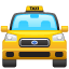 Voorzijde taxi emoji U+1F696 Voorzijde taxi emoji U+1F696