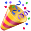 Confetti emoji U+1F389 Confetti emoji U+1F389
