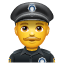 Politieman U+1F46E Politieman U+1F46E