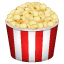 Popcorn emoji U+1F37F Popcorn emoji U+1F37F