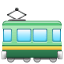 Spoorwagon U+1F683 Spoorwagon U+1F683