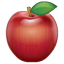Rode appel emoji U+1F34E Rode appel emoji U+1F34E