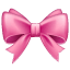 Roze strik U+1F380 Roze strik U+1F380