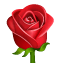 Roos emoji U+1F339 Roos emoji U+1F339