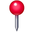 Pin emoji U+1F4CD Pin emoji U+1F4CD
