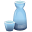 Rijstwijn fles en beker U+1F376 Rijstwijn fles en beker U+1F376