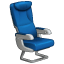 Zitplaats emoji U+1F4BA Zitplaats emoji U+1F4BA