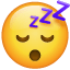 ZZZ slaperige emoji U+1F634 ZZZ slaperige emoji U+1F634