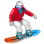 Snowboarder emoji U+1F3C2 Snowboarder emoji U+1F3C2
