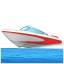 Speedboot emoji U+1F6A4 Speedboot emoji U+1F6A4
