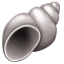 Schelp emoji U+1F41A Schelp emoji U+1F41A