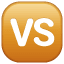 VS emoji U+1F19A VS emoji U+1F19A